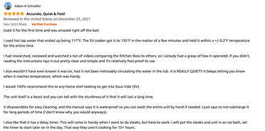 KitchenBoss G320 Sous Vide Review 