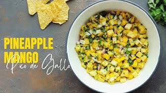 'Video thumbnail for Pineapple Mango Pico de Gallo'