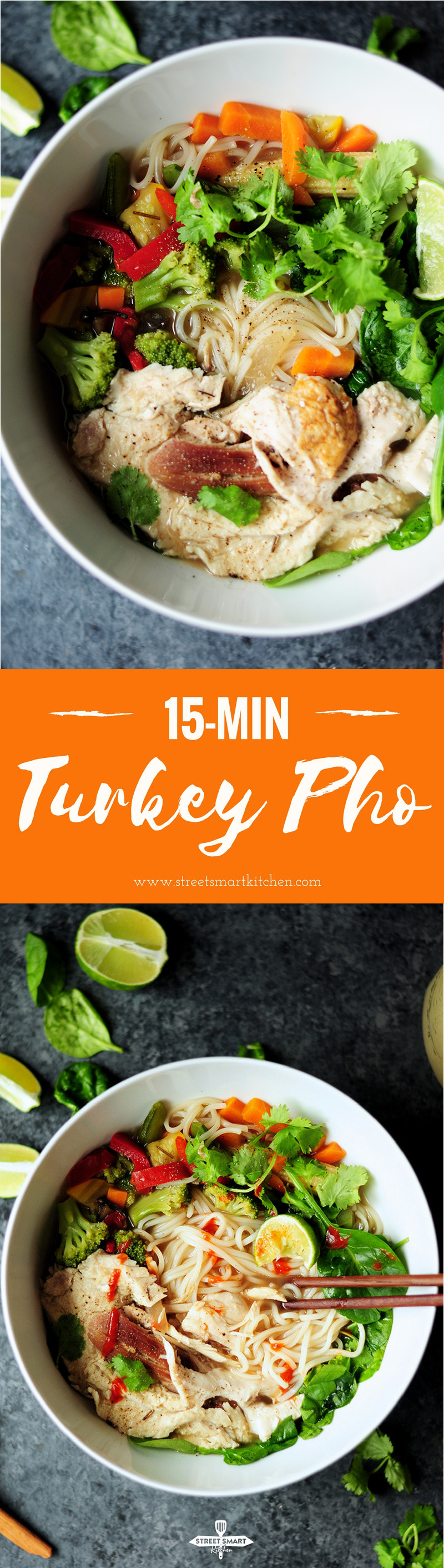15-Min Turkey Pho Recipe - StreetSmart Kitchen