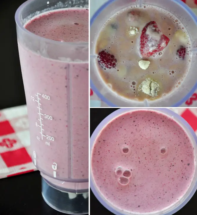 A breakfast smoothie with only 4 ingredients is the quickest breakfast you can make on a busy morning packed with flavor and nutrition. 