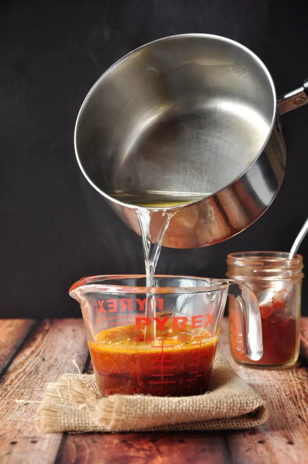 Homemade Hot Chili Oil