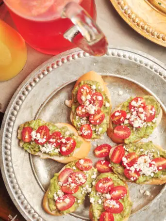 Cherry Tomato & Avocado Toast