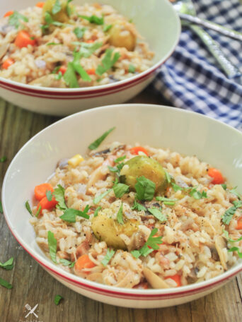 Chicken Mushroom Risotto