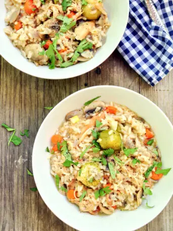 Chicken Mushroom Risotto