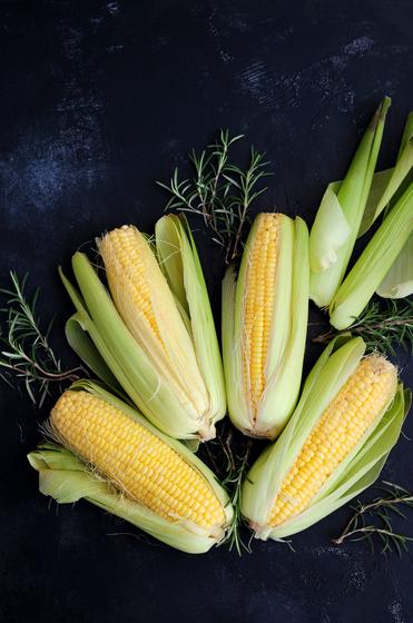 What is the meaning of Munch this vegetable right off the cob at