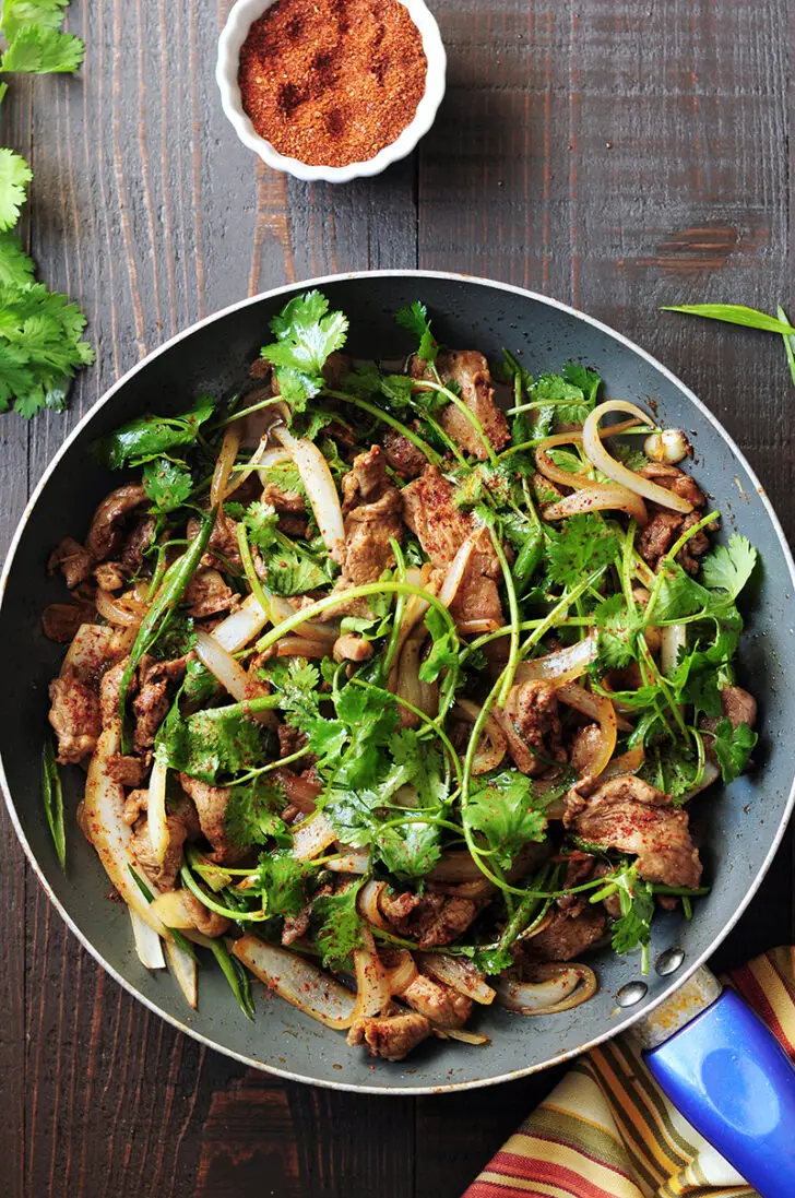 Cumin Lamb Stir Fry - StreetSmart Kitchen