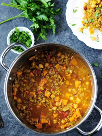 Curried Lentils