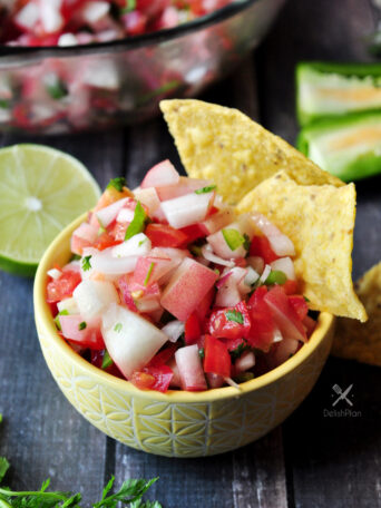 Peach Pico De Gallo