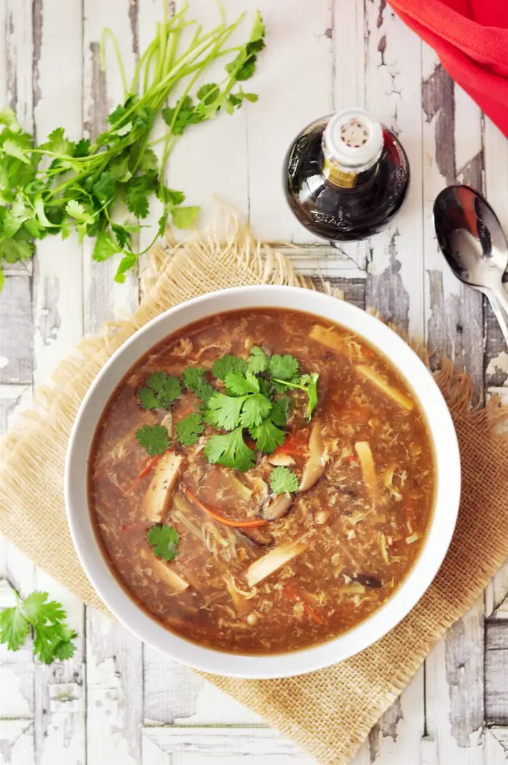 Hot and Sour Soup (Gluten Free) - StreetSmart Kitchen