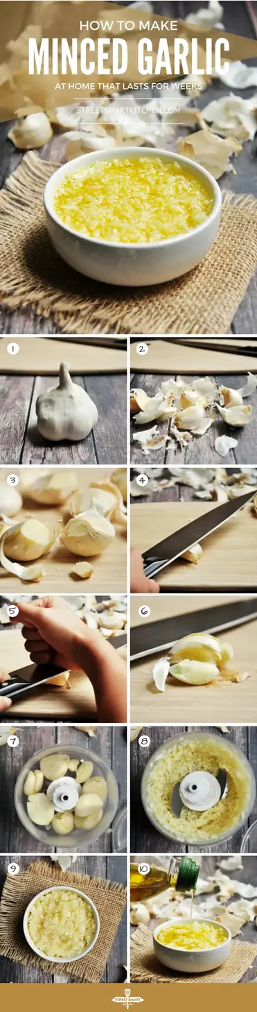 How to Make Minced Garlic Cubes for the Freezer with Video