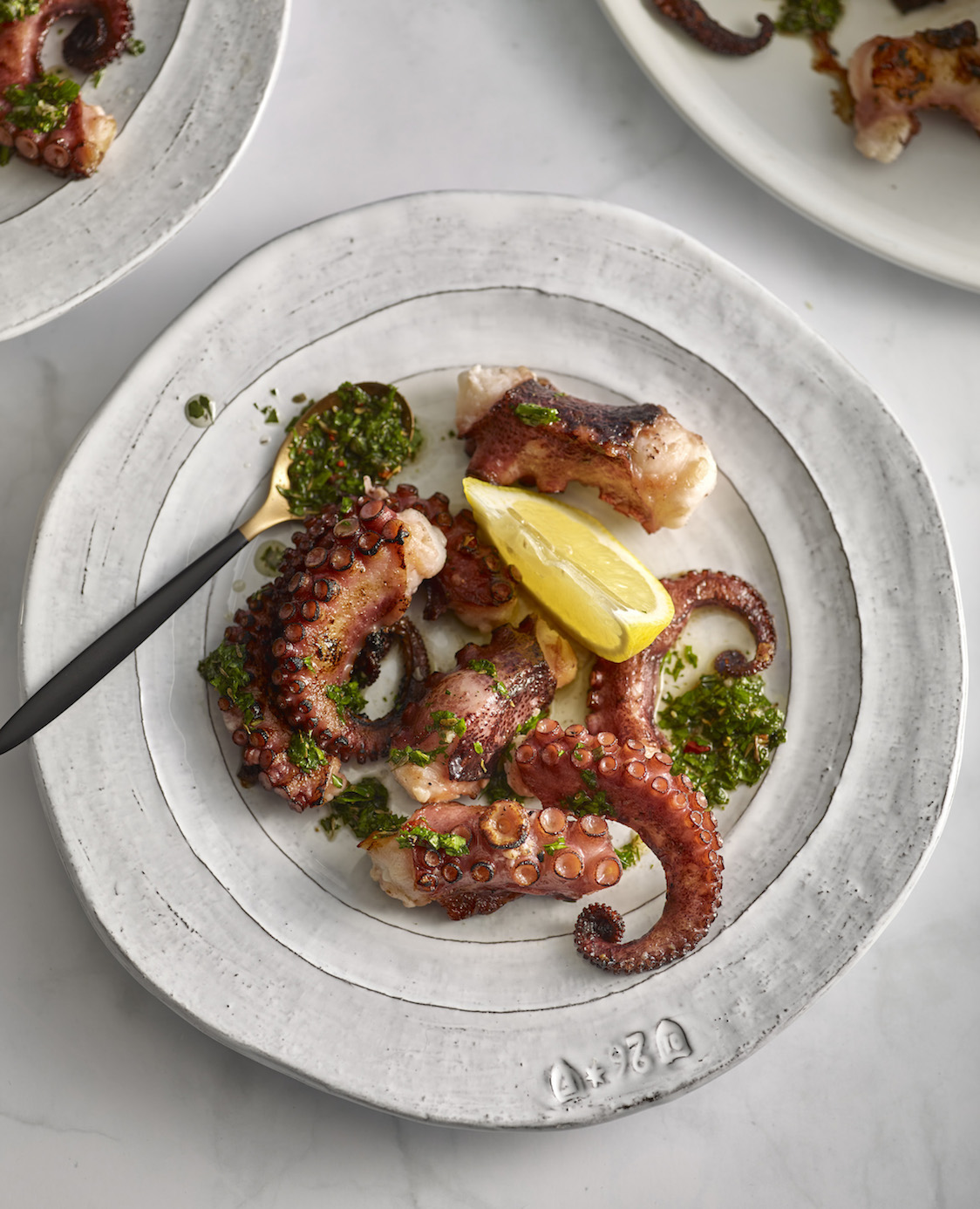 Octopus with Chimichurri from Complete Sous Vide Cookbook