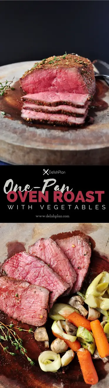 Easy One Pan Beef Roast with Vegetables