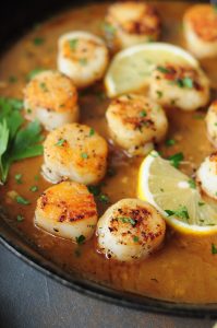 Pan-Seared Scallops with Lemon Butter Sauce - StreetSmart Kitchen