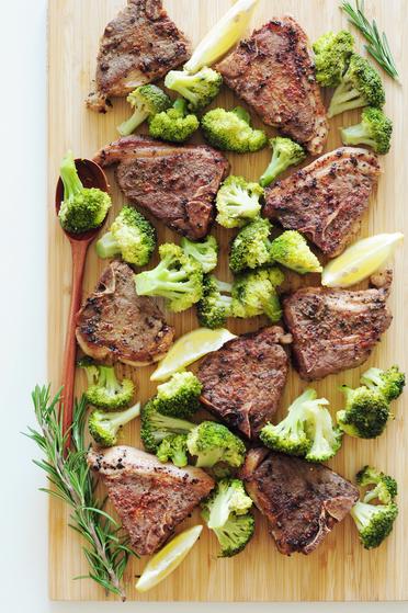 Easy Grilled Lamb Chops Recipe - Pinch and Swirl