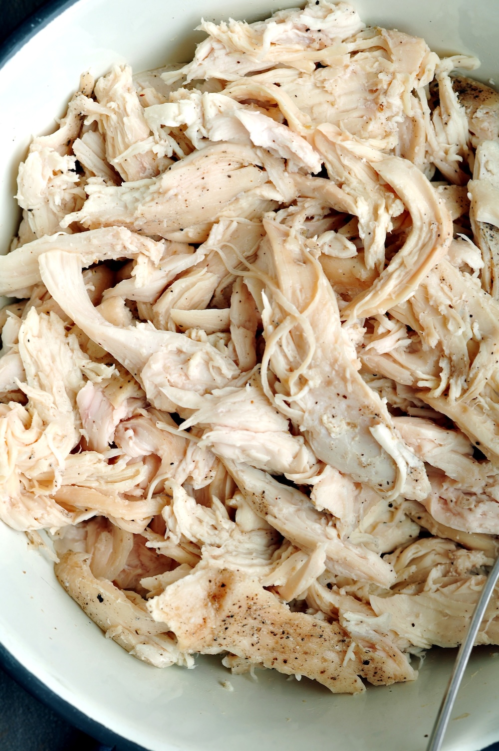 Sous vide shredded chicken